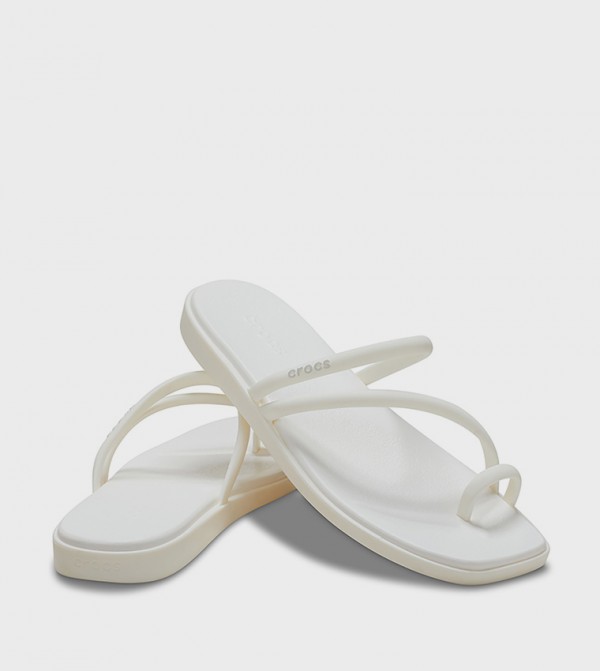 Crocs Crocs - Chalk Flat Sandals