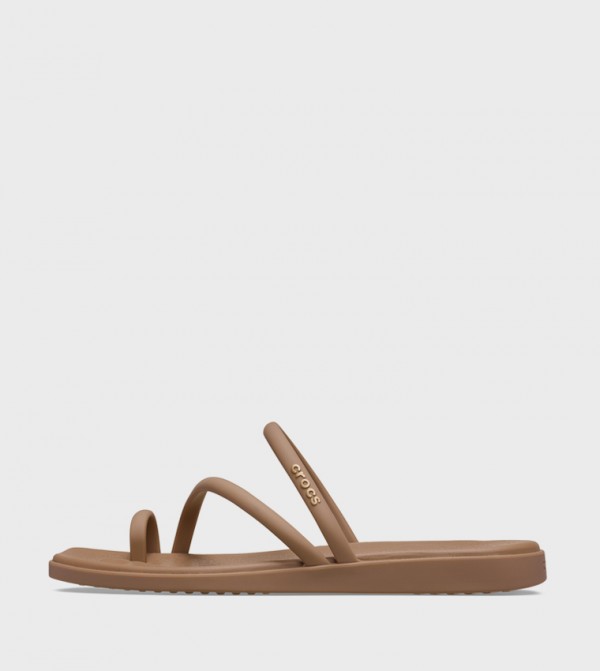 Crocs  - Brown Flat Sandals