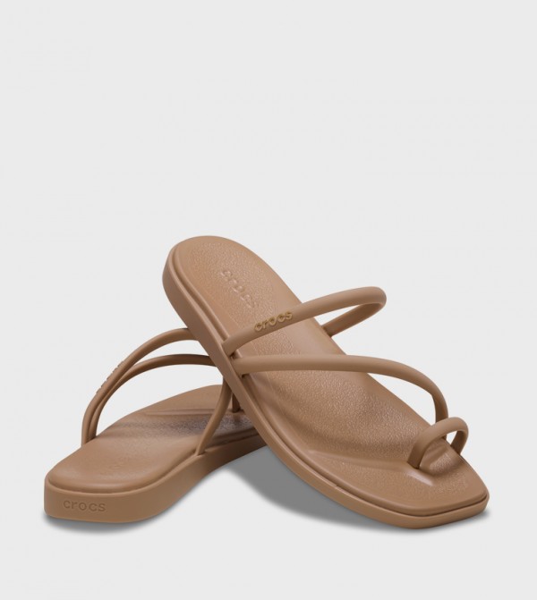Crocs  - Brown Flat Sandals