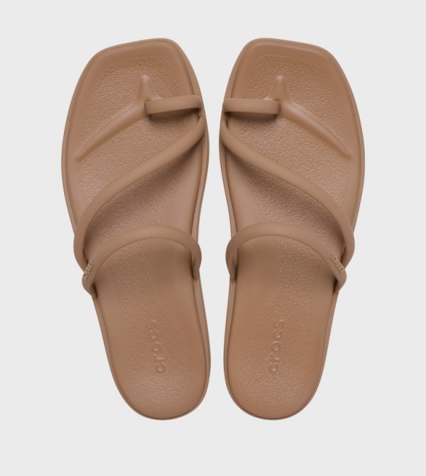 Crocs  - Brown Flat Sandals