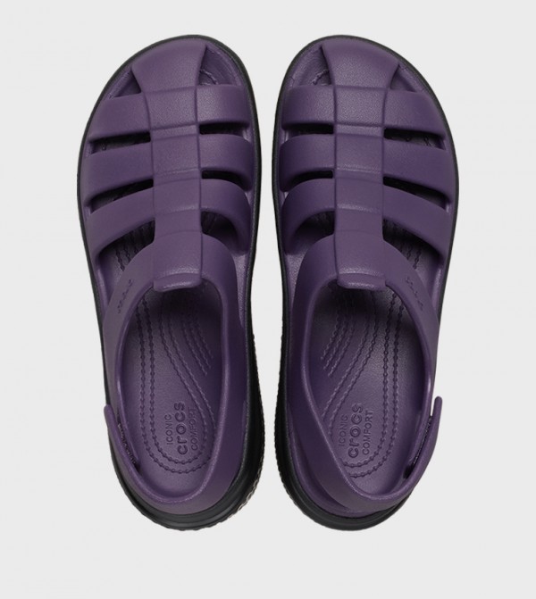 كروكس كروكس - بنفسجي  Flat Sandals