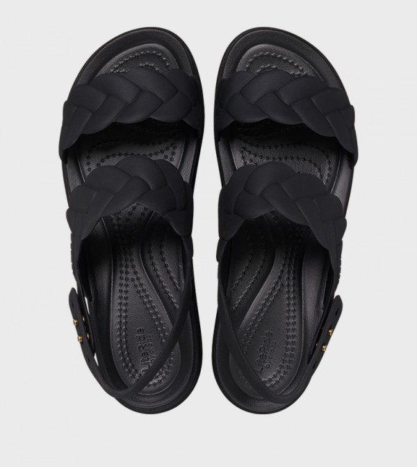 Crocs  Wedges - Black Wedges