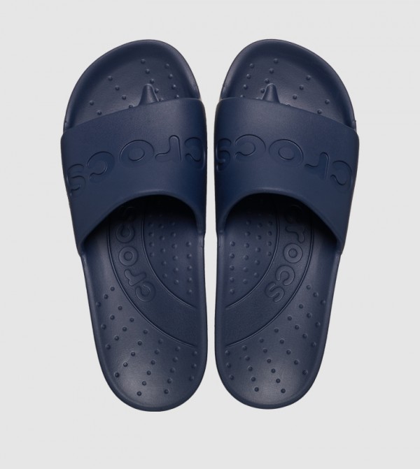 Crocs  Flip flops and Slides - Blue Slides