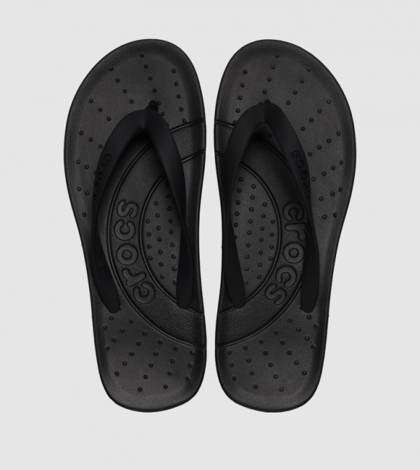 Crocs  Flip flops and Slides - Black Flip-Flops