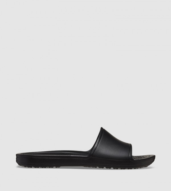 Crocs  Slides - Black Slides