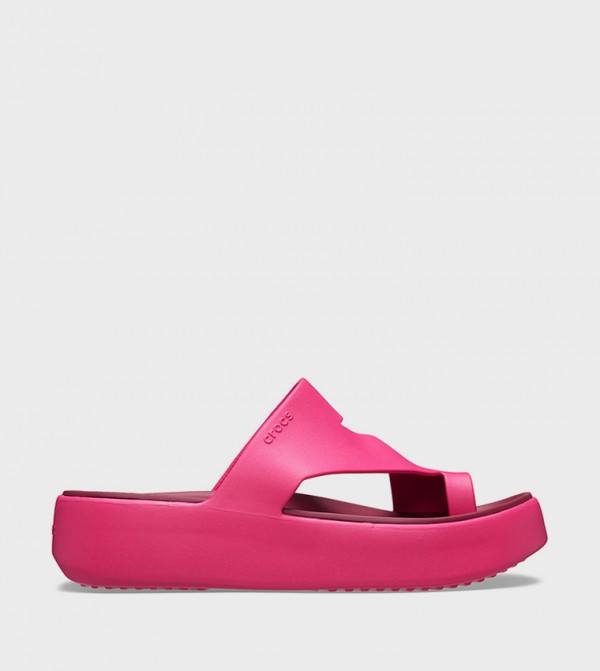 Crocs Crocs - Pink Platforms