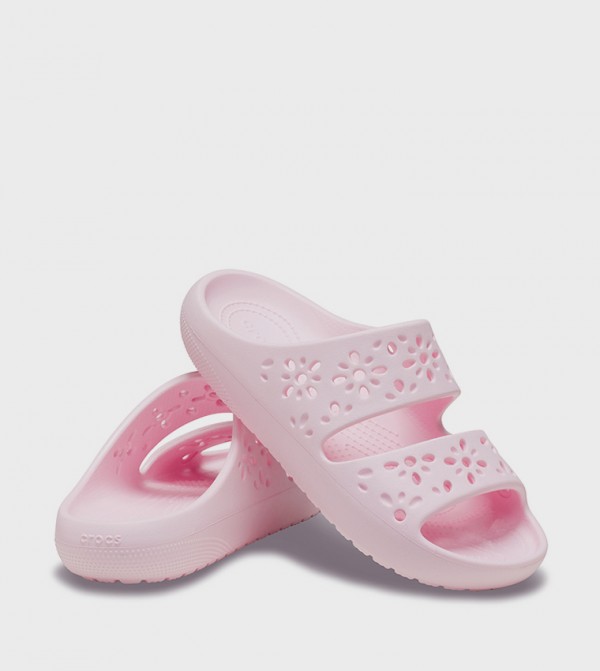 Crocs Crocs - Pink Flat Sandals