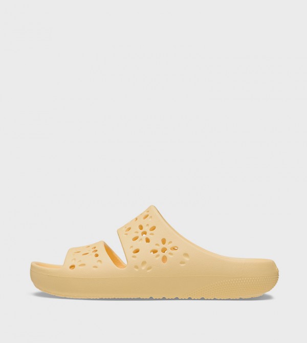 Crocs  Shoes - Orange Flat Sandals