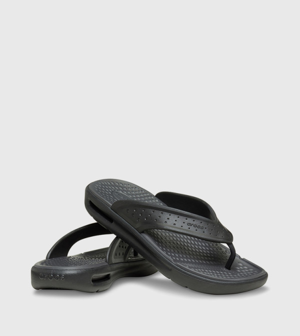 Crocs  Flip flops and Slides - Black Flip-Flops