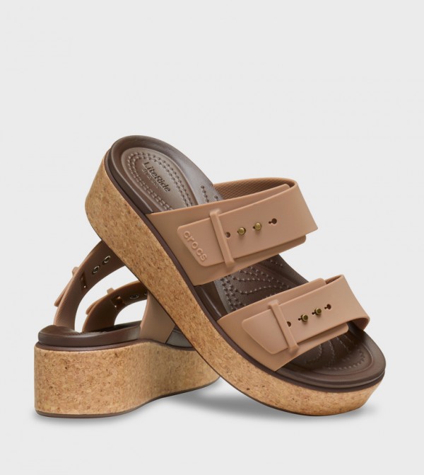 Crocs Crocs - Brown Wedges
