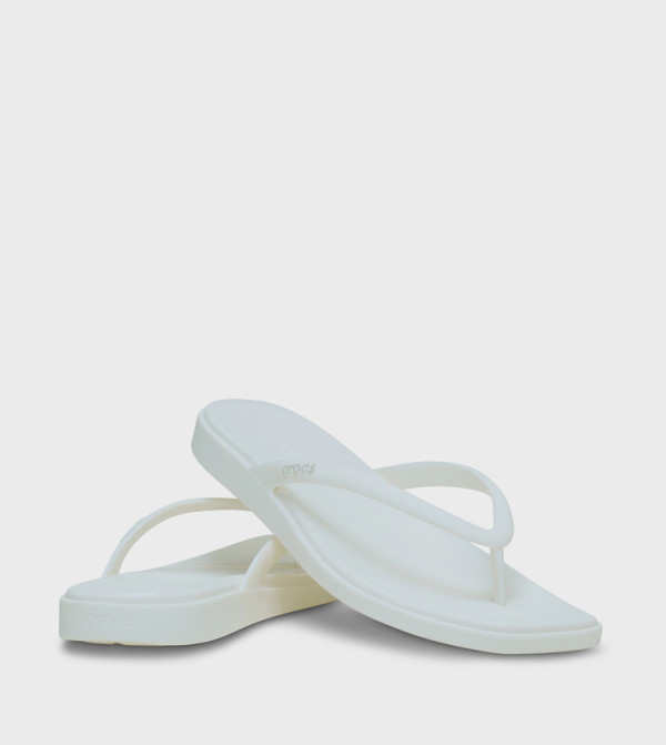 Crocs  Flip-Flops - White Flip-Flops
