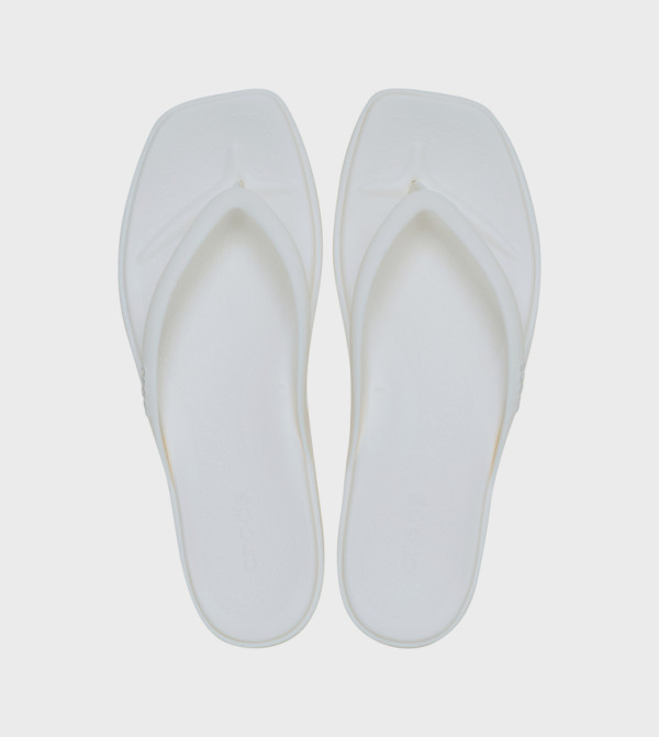 Crocs  Flip-Flops - White Flip-Flops