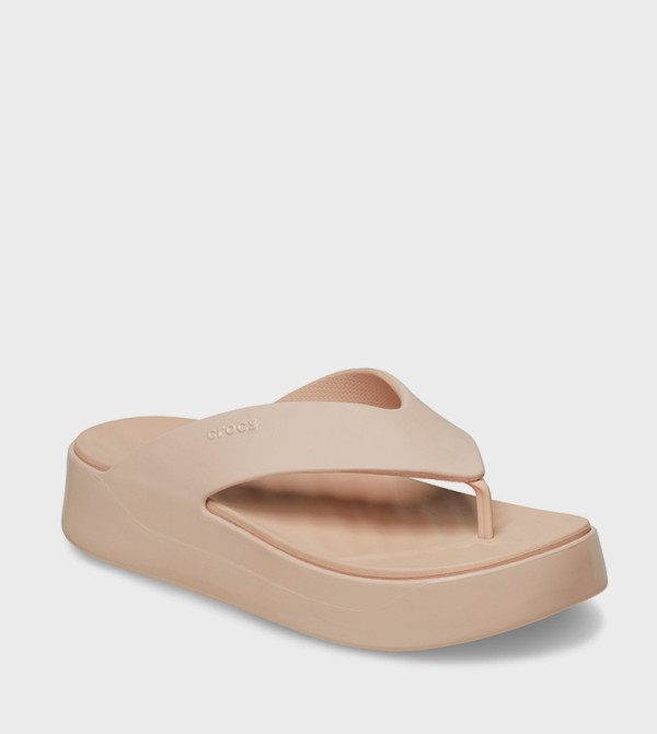 Crocs  Shoes - Brown Flip-Flops