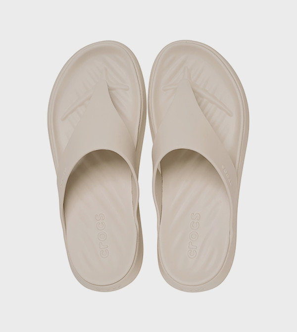 Crocs  Flip-Flops - Off White Flip-Flops