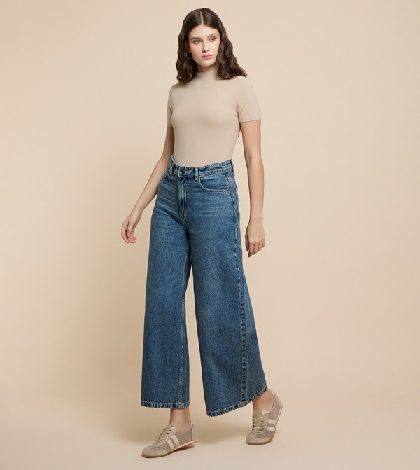 R&B Shoes - Beige Low Top