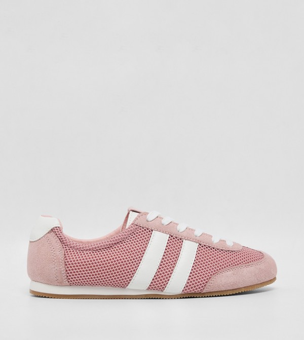 R&B Shoes - Pink Low Top