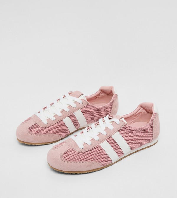 R&B Shoes - Pink Low Top