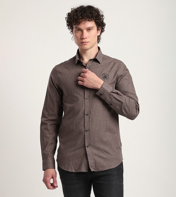 بيفرلي هيلز بولو كلوب  ملابس - بني  Long Sleeves