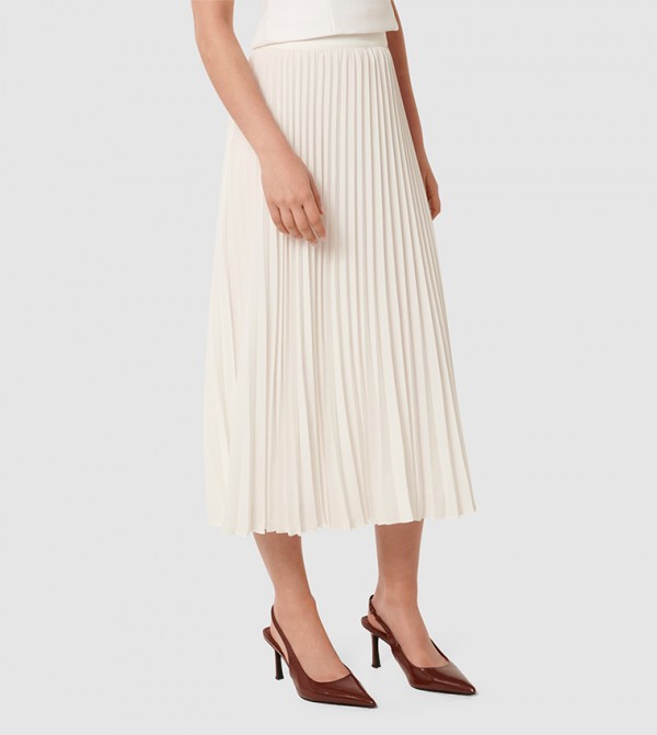 Forever New  - Off White Midi Skirts
