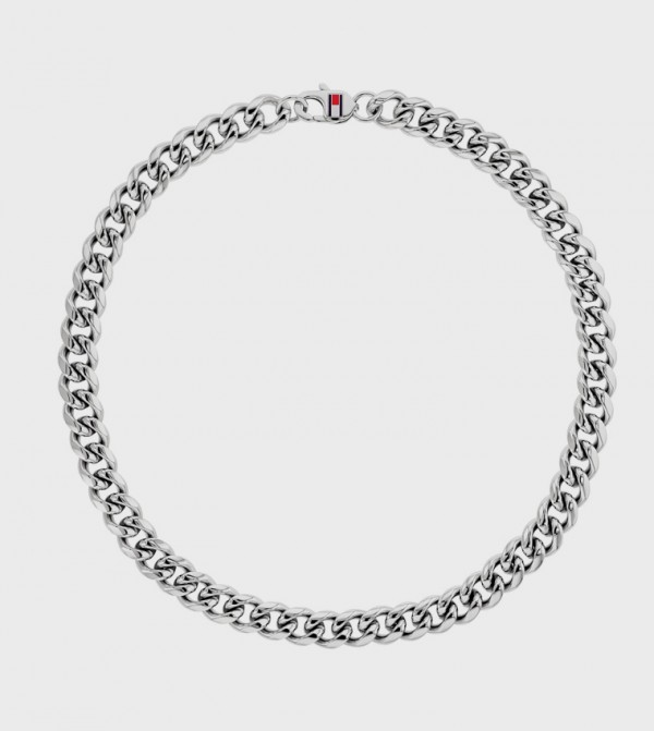 تومي هيلفيغر مجوهرات - فضي قلائد