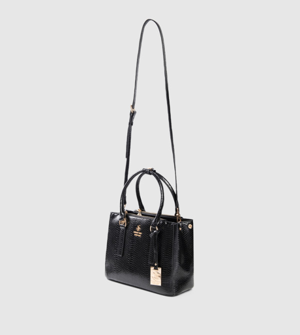 Beverly Hills Polo Club  Satchel Bags - Black Satchel Bags