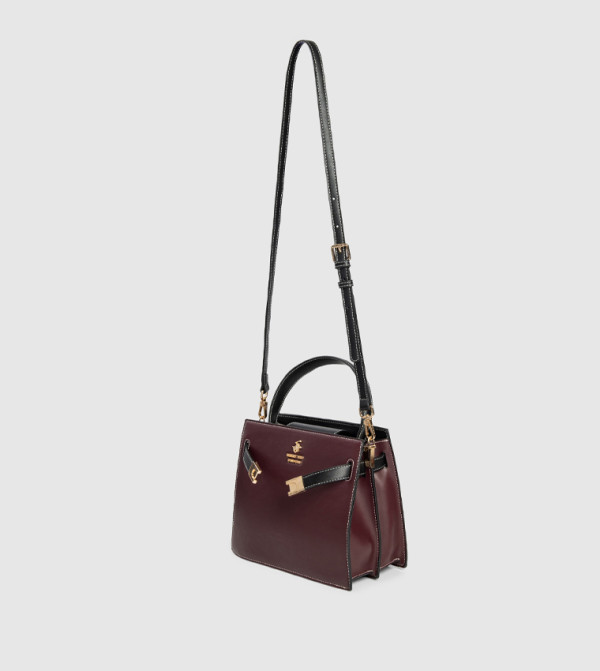 Beverly Hills Polo Club Beverly Hills Polo Club - Maroon Handheld Bags