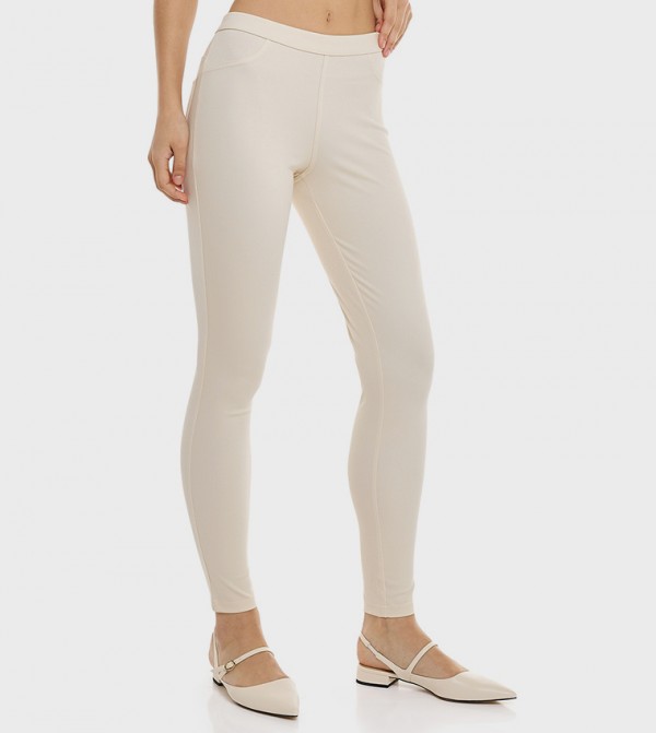 R&B leggings - Beige leggings