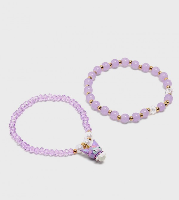 R&B  Jewellery - Purple Bracelets