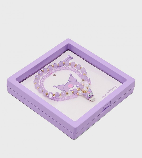 R&B  Jewellery - Purple Bracelets