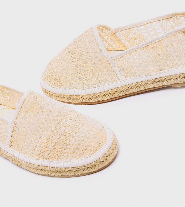 R&B  - Beige Espadrilles