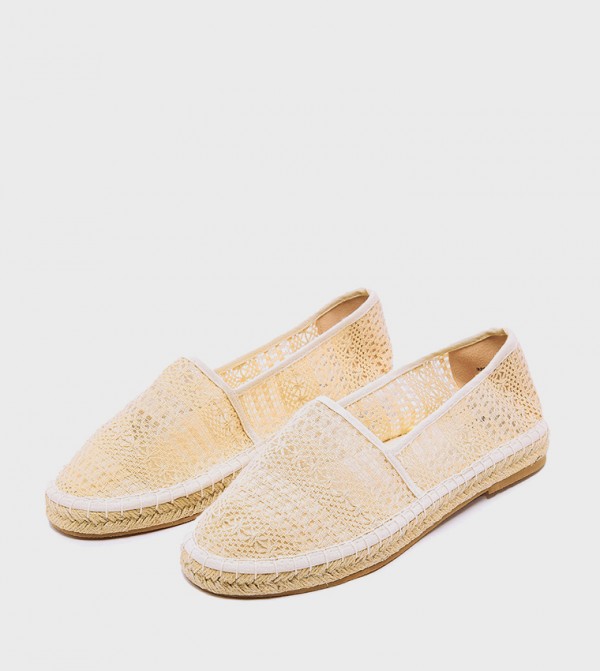 R&B  - Beige Espadrilles