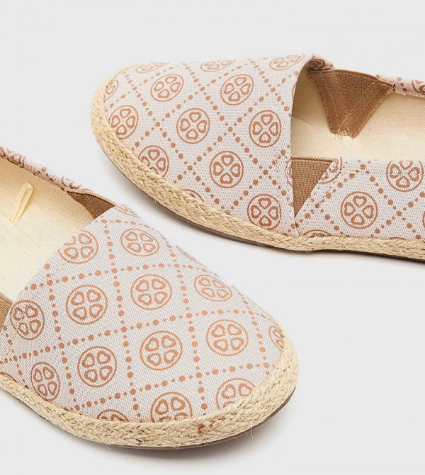 R&B R&B - Beige Casual Slip-ons
