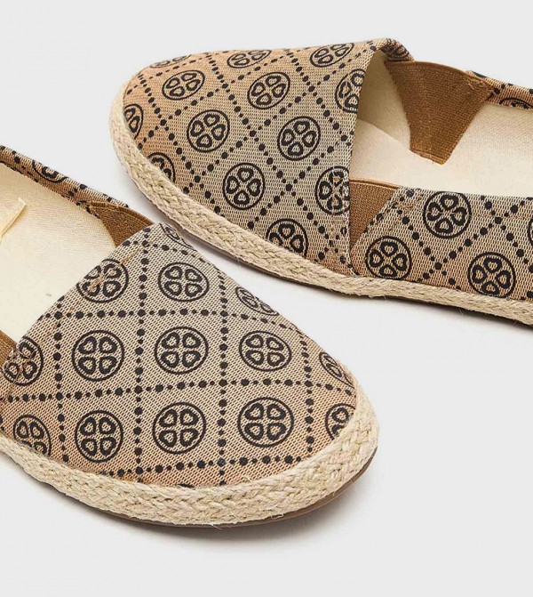 R&B R&B - Brown Casual Slip-ons