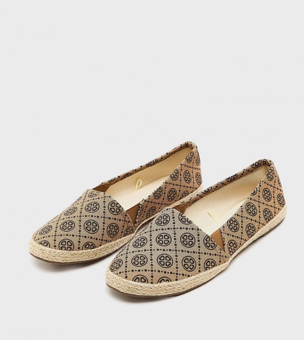 R&B R&B - Brown Casual Slip-ons