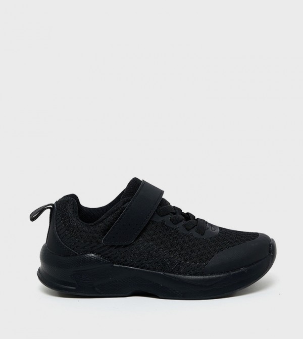 R&B  - Black Casual Slip-On's