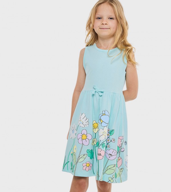 أر آند بي  ملابس - أزرق فستان كاجوال 