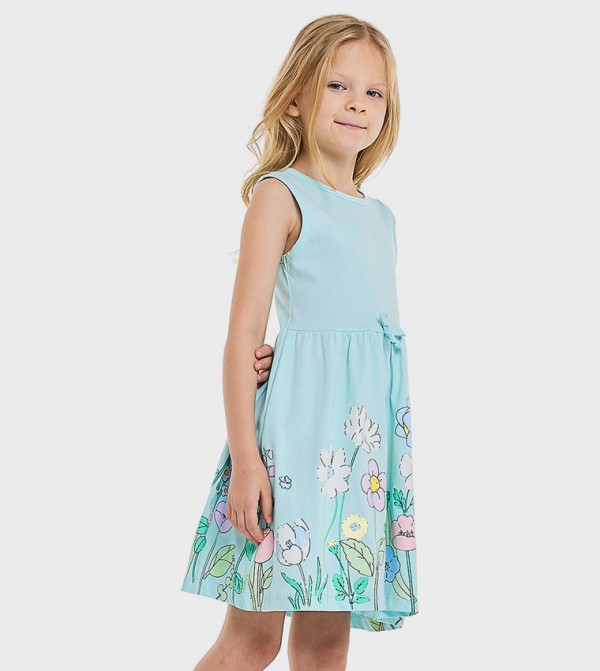 أر آند بي  ملابس - أزرق فستان كاجوال 