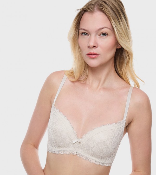 R&B  Lingerie - Beige Bras