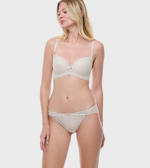 R&B  Lingerie - Beige Bras