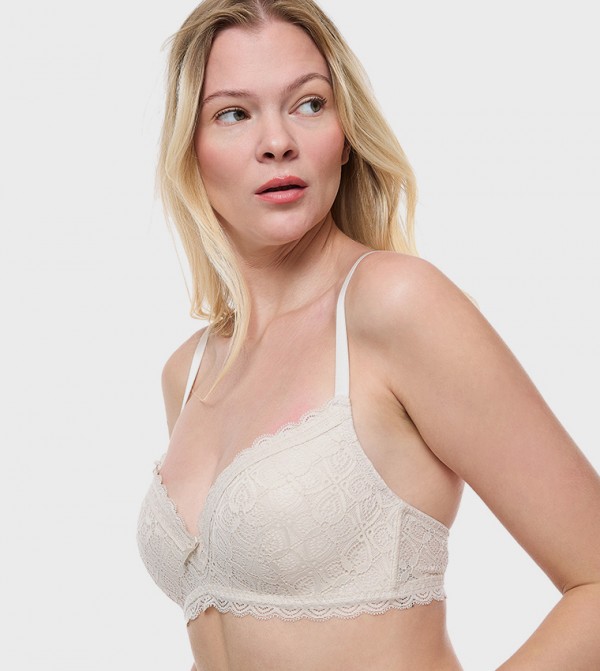R&B  Lingerie - Beige Bras