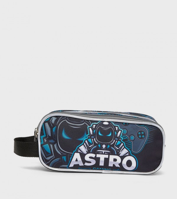 R&B  School Supplies - Black Pencil Case