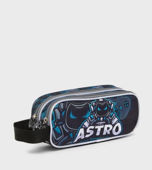 R&B  School Supplies - Black Pencil Case