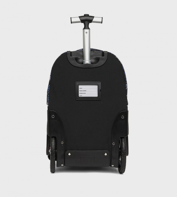 R&B R&B - Black Trolley Backpack Set