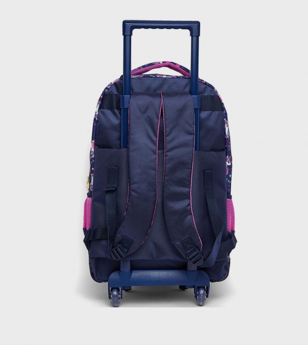 R&B  Trolley Backpack - NAVY BLUE Trolley Backpack