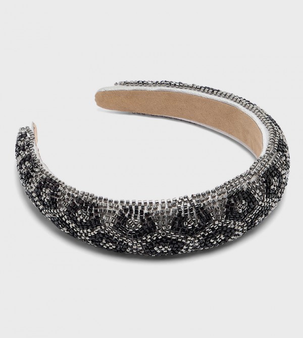 R&B  Caps & Hats - Grey Headbands