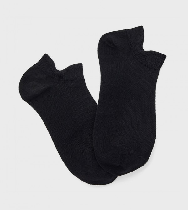 R&B Socks - White Ankle Length Socks