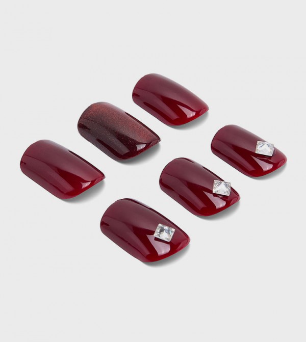 R&B Nail Accessories - Red Accessories