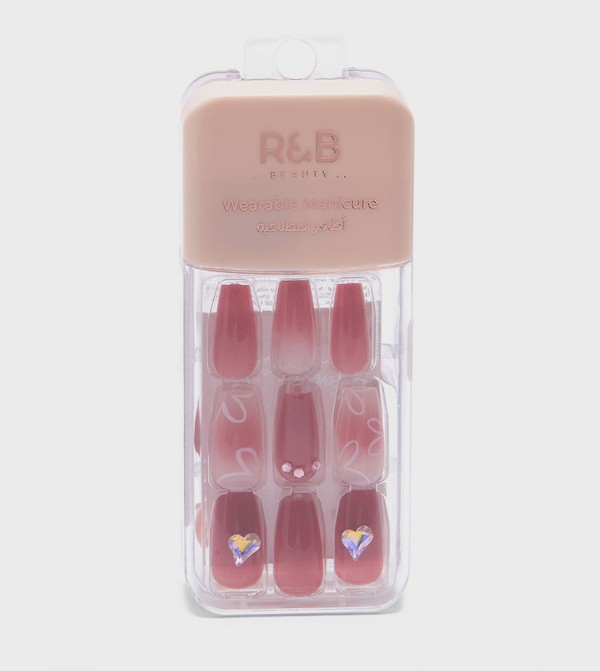 R&B  Nails - Pink Accessories