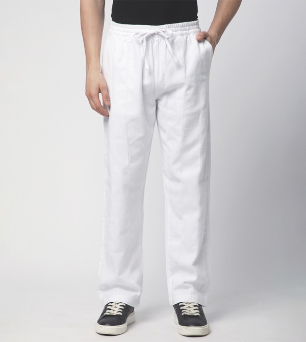 Beverly Hills Polo Club  Pants & Chinos - White Casual Pants