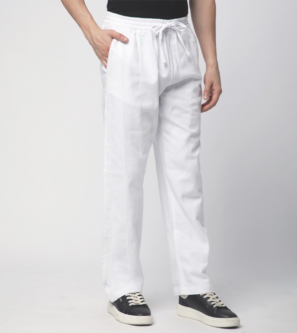 Beverly Hills Polo Club  Pants & Chinos - White Casual Pants